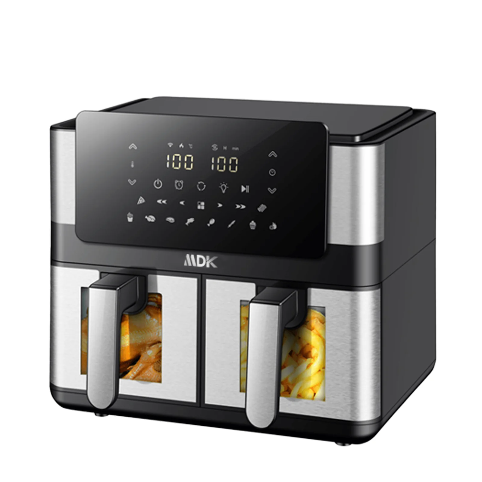 Air Fryer Inox 8,4 L — Double cuve